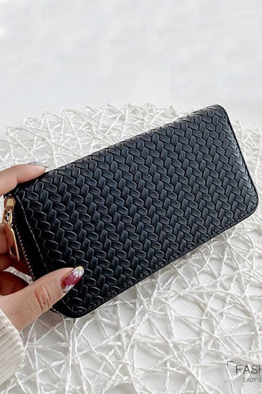 Vegan Woven Wallet