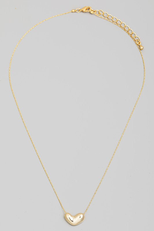 Bubble Heart Necklace