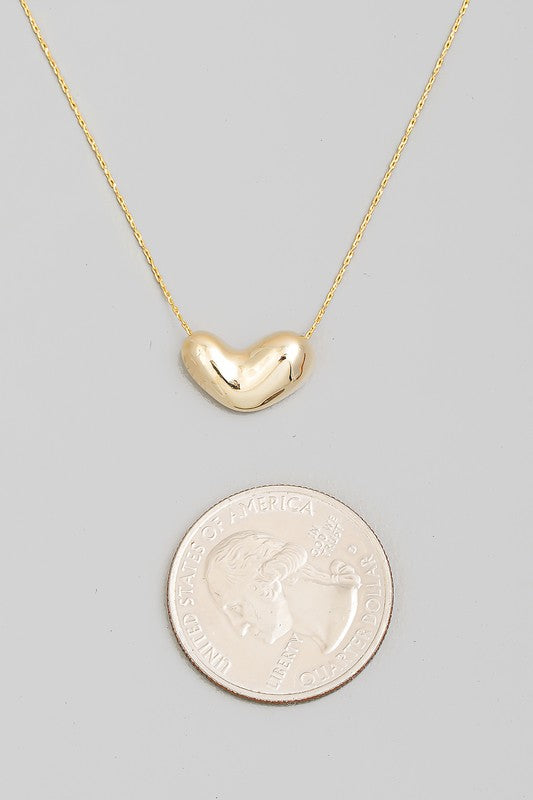 Bubble Heart Necklace