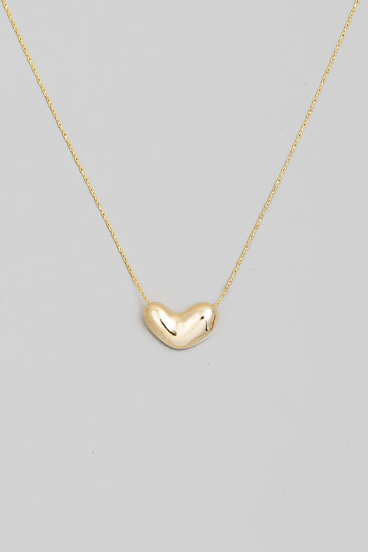 Bubble Heart Necklace