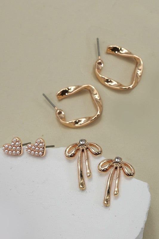 Bow Stud Set