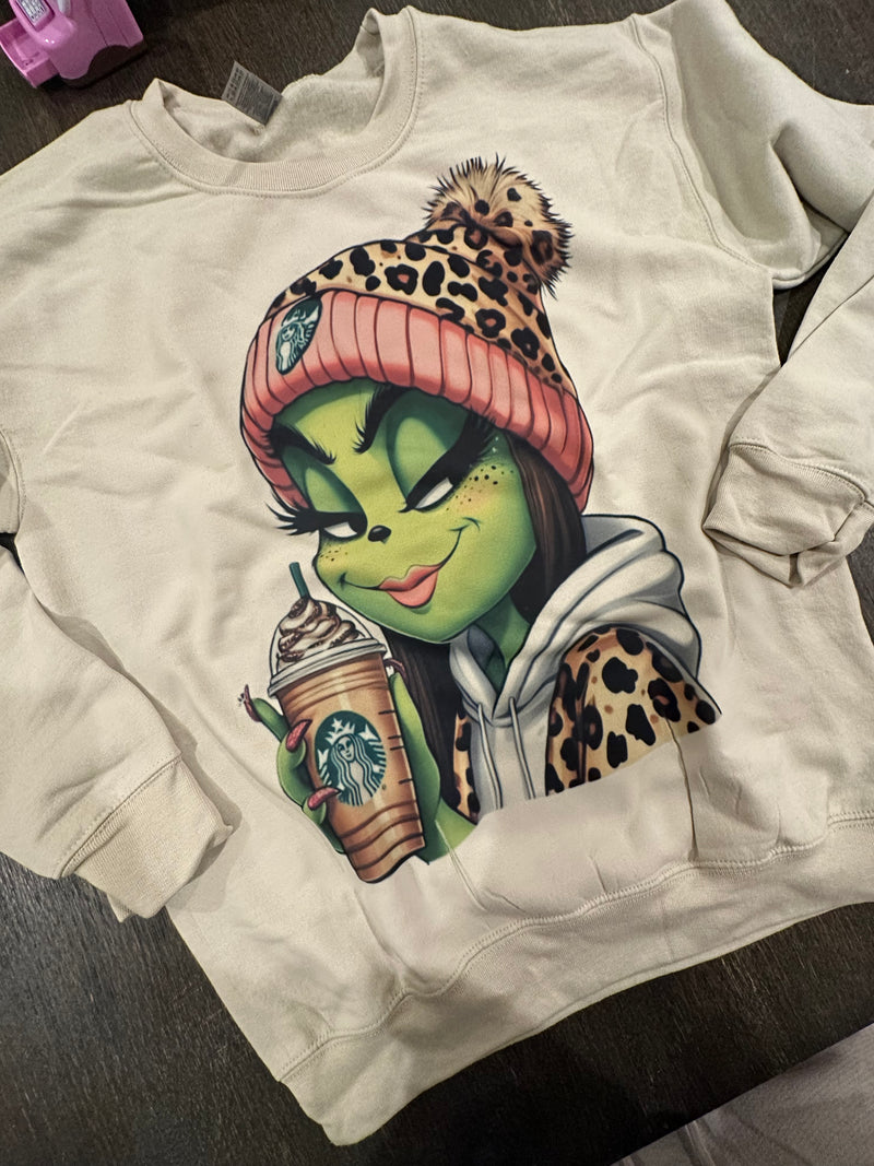 Adult sales grinch sweater