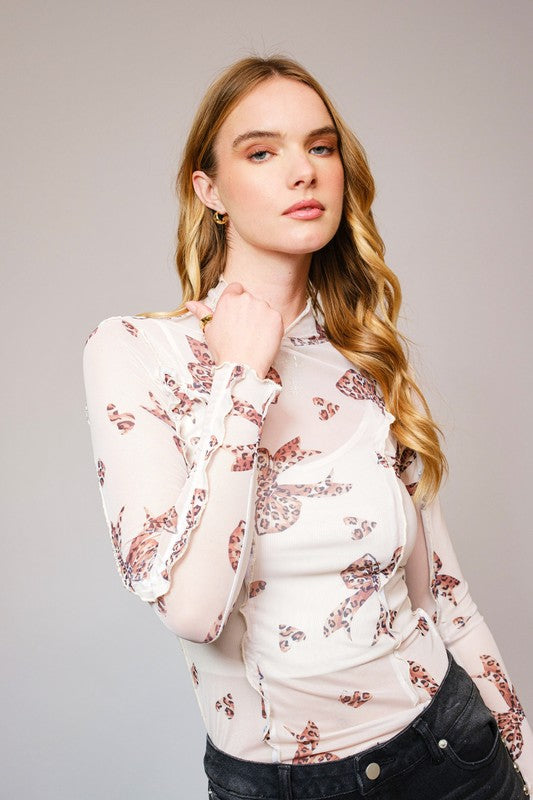 Mesh Bow Top