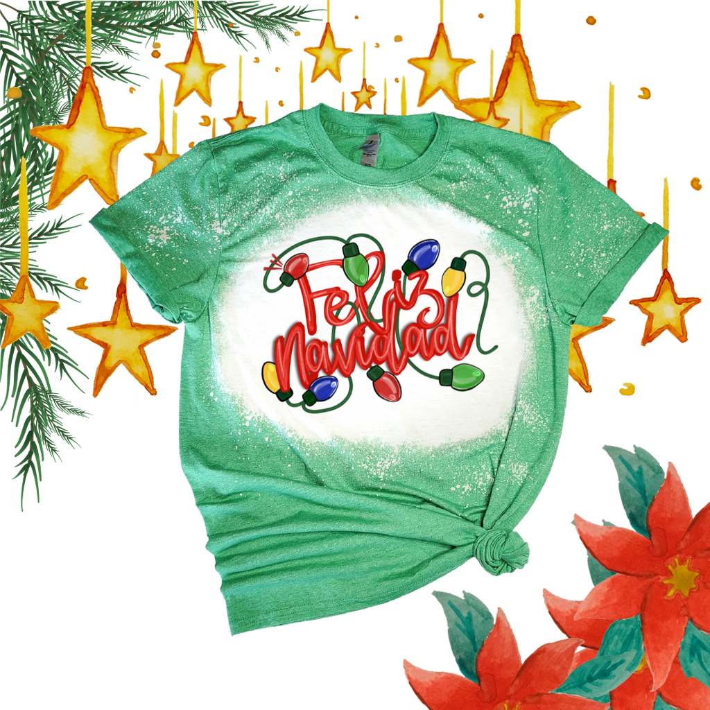 Feliz Navidad Lights Tee