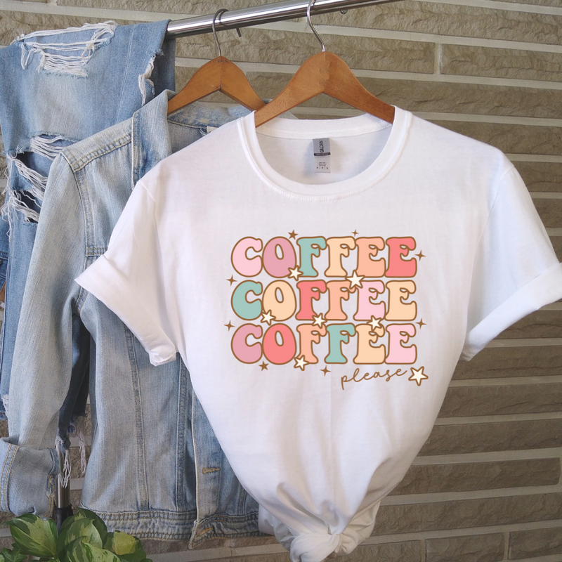 Coffee Please Tee