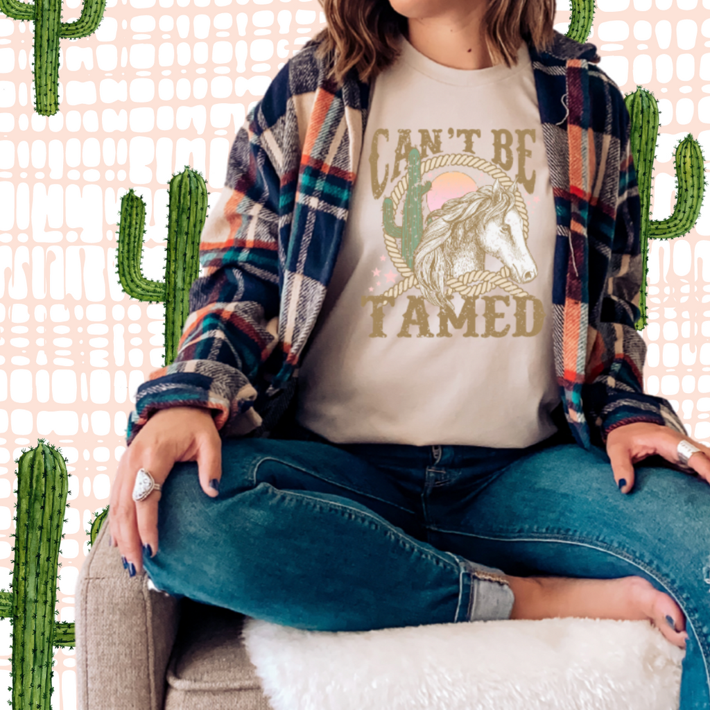 Cant Be Tamed  Tee